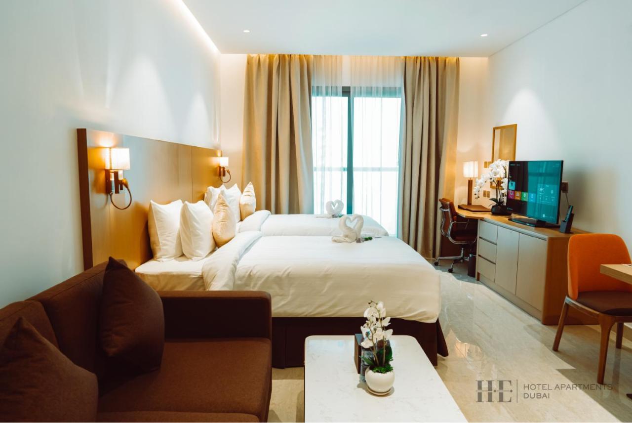 HE Hotel Apartments Dubai Zimmer foto Deluxe Room
